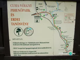 Cuha-völgyi pihenőpark és erdei tanösvény borítóképe