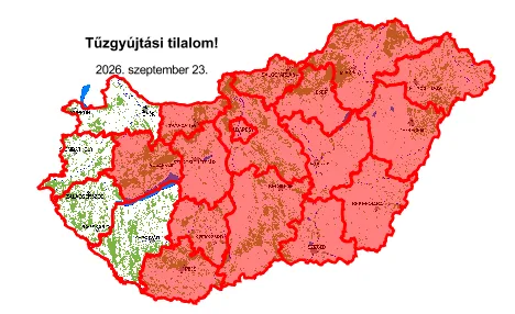 ' Tűzgyújtási tilalom' cikk borítóképe