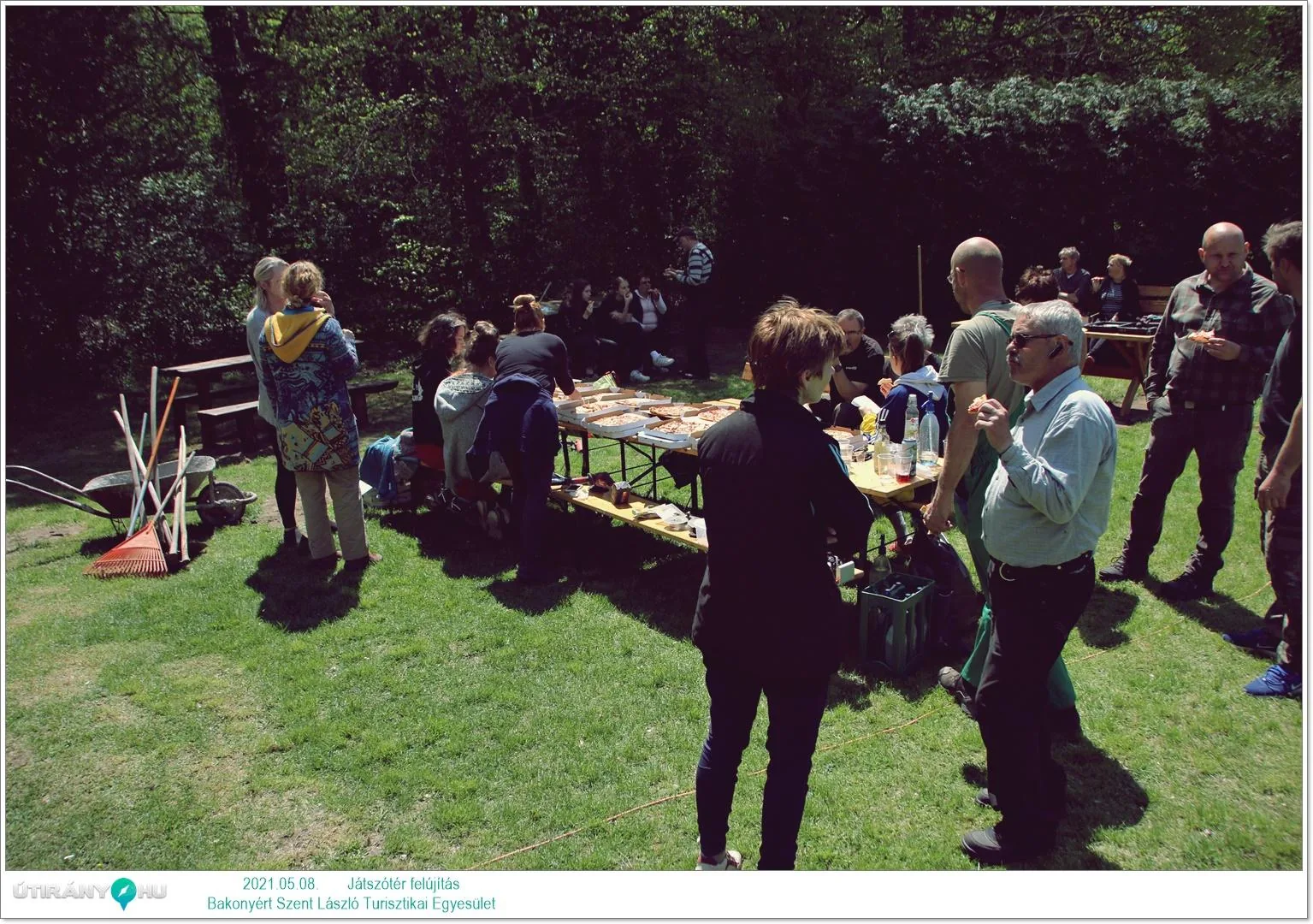 Játszótér felújítás 2021 / Fotók: Útirány.hu