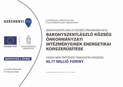 BAKONYSZENTLÁSZLÓ KÖZSÉG ÖNKORMÁNYZATI INTÉZMÉNYEINEK ENERGETIKAI KORSZERŰSÍTÉSE borítóképe