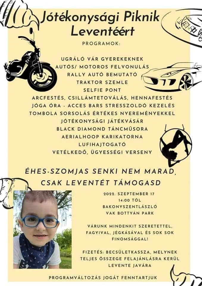 Plakát, támogatók