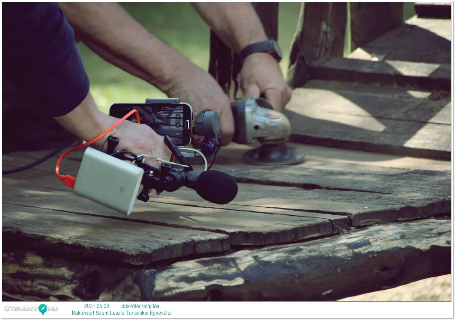 Játszótér felújítás 2021 / Fotók: Útirány.hu