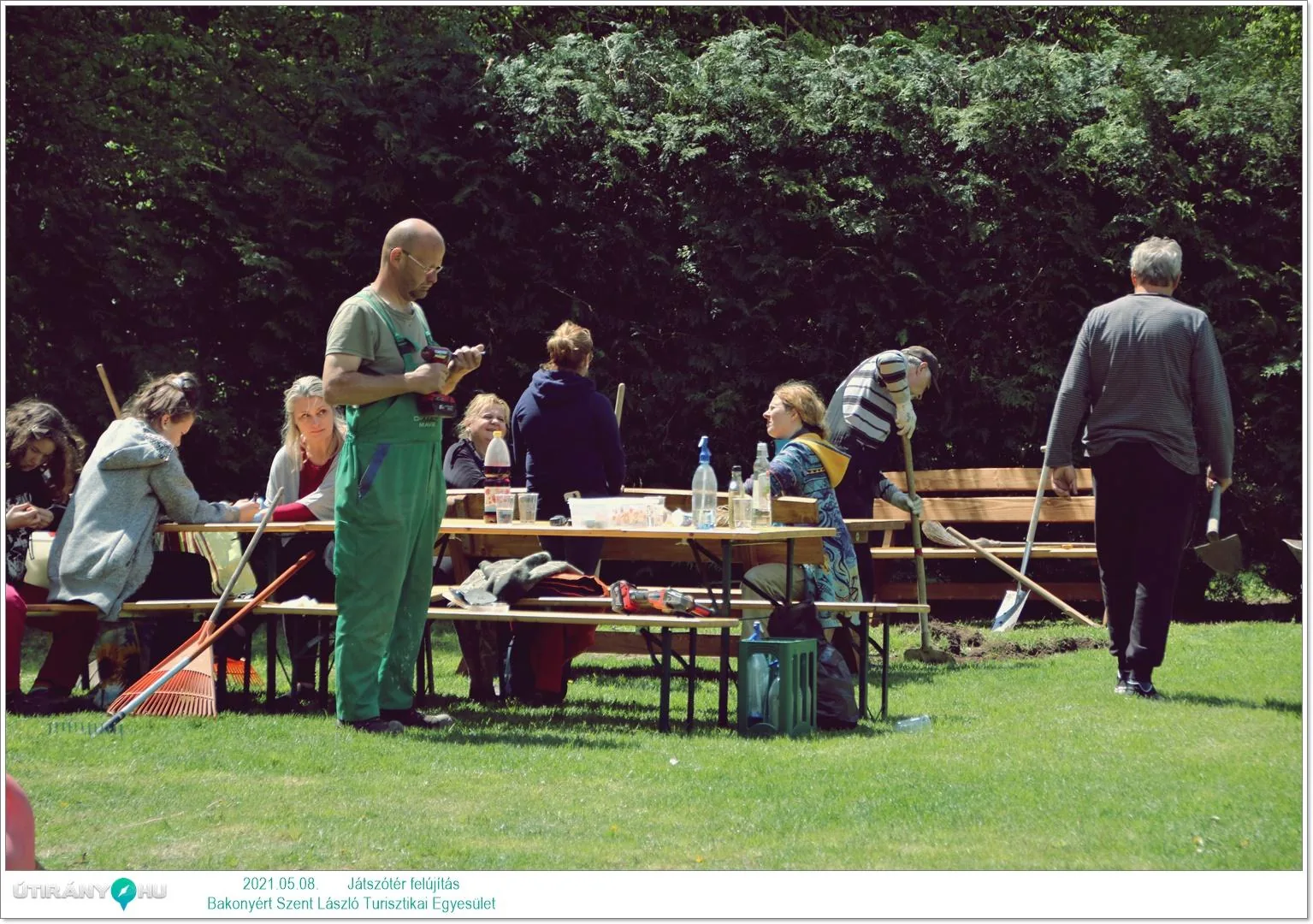 Játszótér felújítás 2021 / Fotók: Útirány.hu