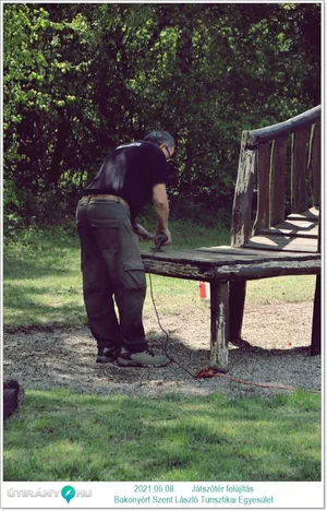 Játszótér felújítás 2021 / Fotók: Útirány.hu