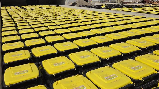 'Tájékoztató új sárga kukák kiosztásáról' cikk borítóképe